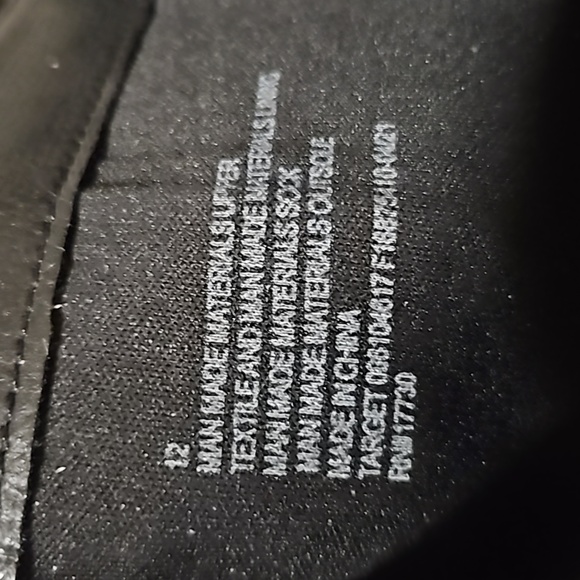 UNIVERSAL THREAD BLACK PLATFORM BOOTIES SIZE 12M - Picture 8 of 8